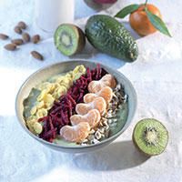 Smoothie bowl avocat peps