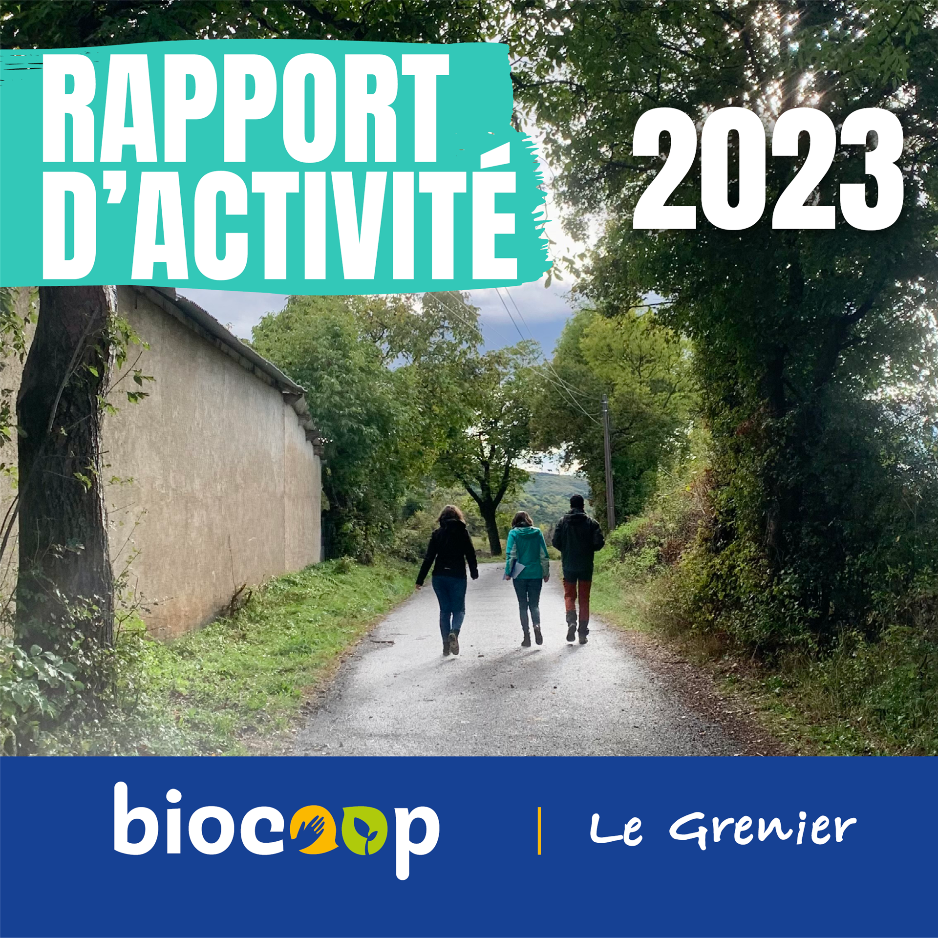 lisez le nouveau rapport d'activité du Grenier