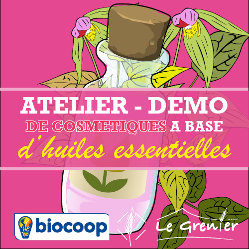 retour sur l'atelier - démo cosmétiques naturels