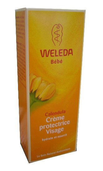 Weleda Bébé : Calendula Crème protectrice Visage (50ml) Weleda Bébé : Calendula Crème protectrice Visage (50ml)