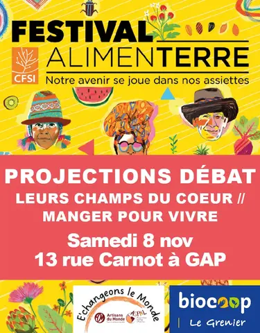 soirée projection débat Festival Alimenterre