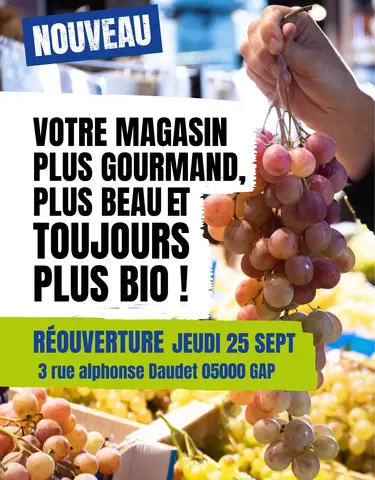 Ouverture apres travaux 