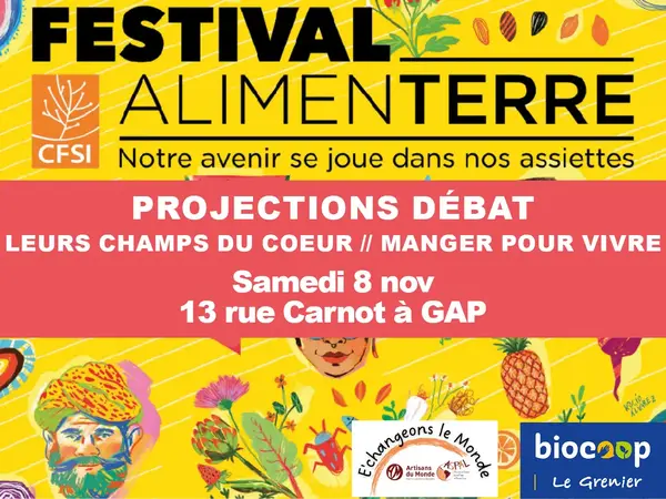 soirée projection débat Festival Alimenterre soirée projection débat Festival Alimenterre