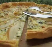 Tarte poire Fourme d'Ambert