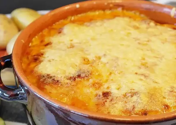 Gratin de légumes d’automne sauce crème de soja aux épices